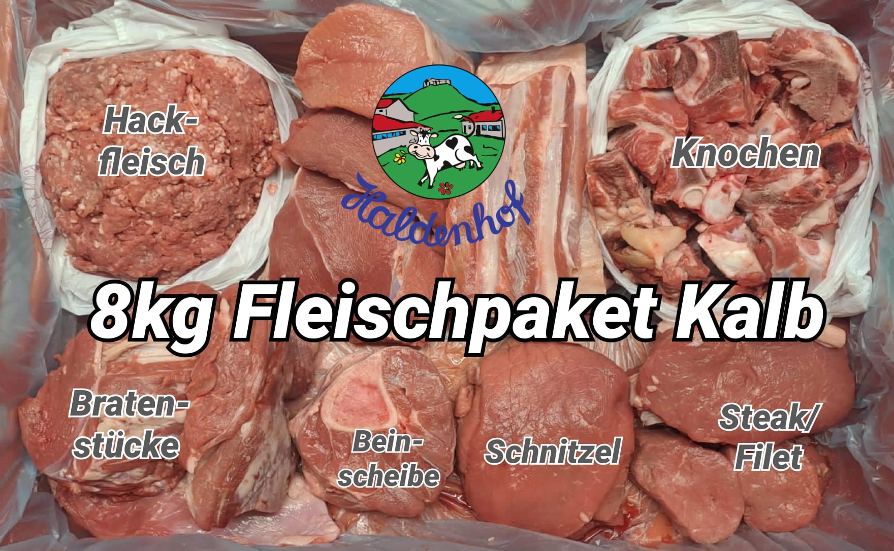 Fleischpaket Kalb